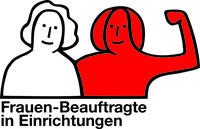 Das Bild zeigt das Logo von den Frauenbeauftragten in Einrichtungen.