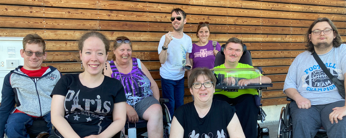 Gruppenfoto der Werkstatträte und Frauenbeauftragten