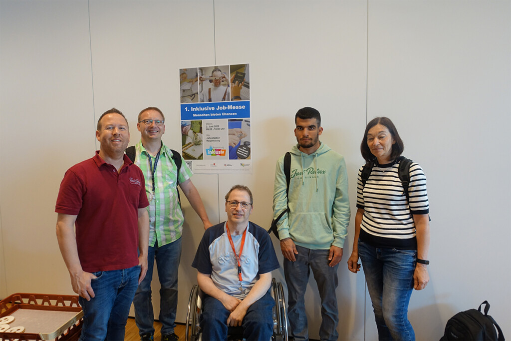 Gruppenfoto der Besuchergruppe.