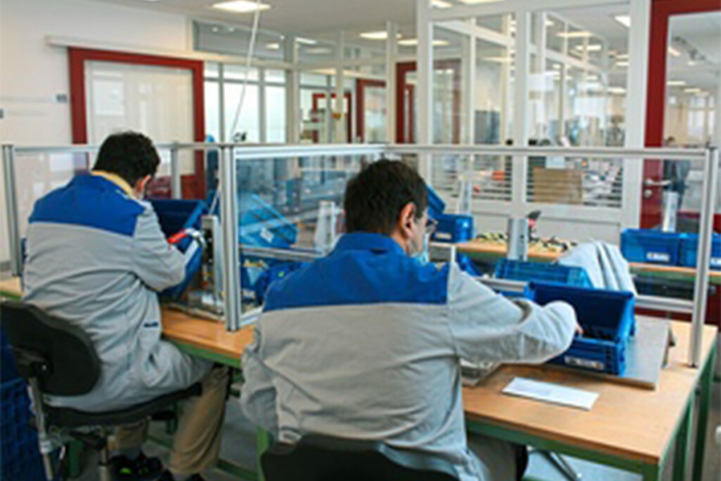 Mitarbeiter am arbeiten