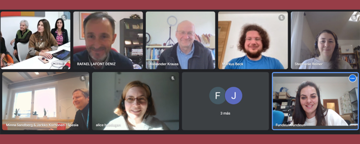 Desktop-Ansicht verschiedener Personen