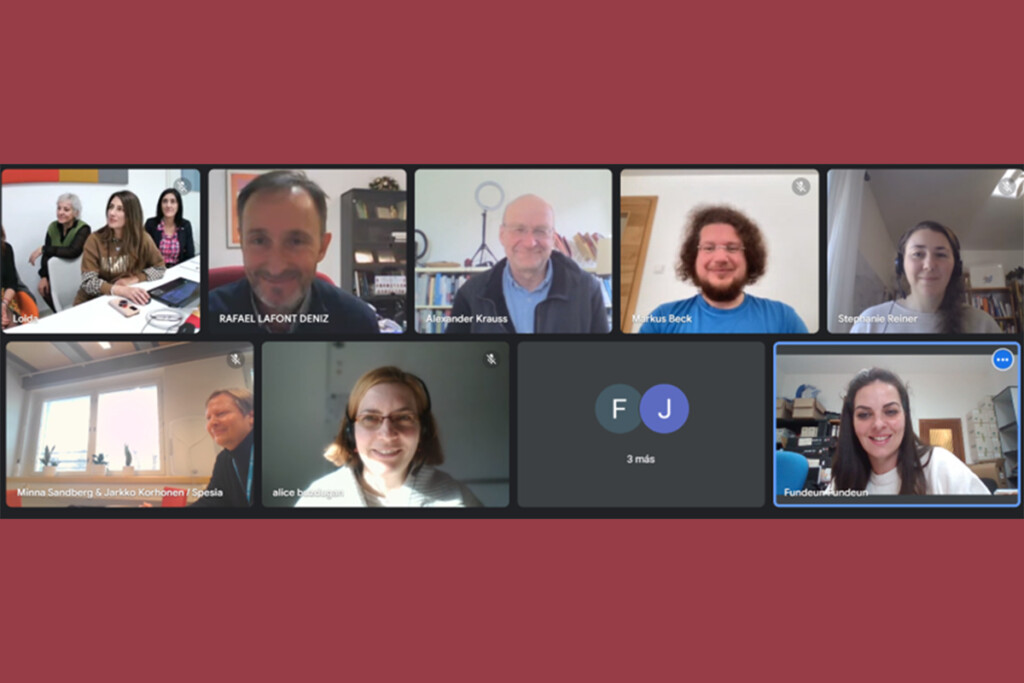 Desktop-Ansicht verschiedener Personen