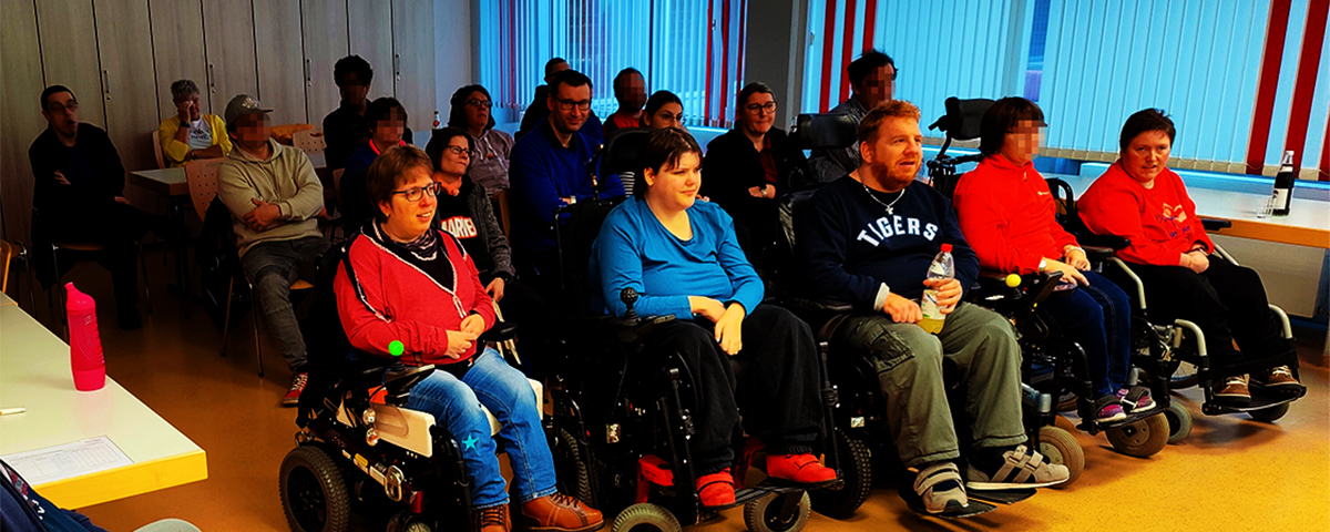 Unsere Mitarbeiterinnen und Mitarbeiter bei der Prüferschulung.