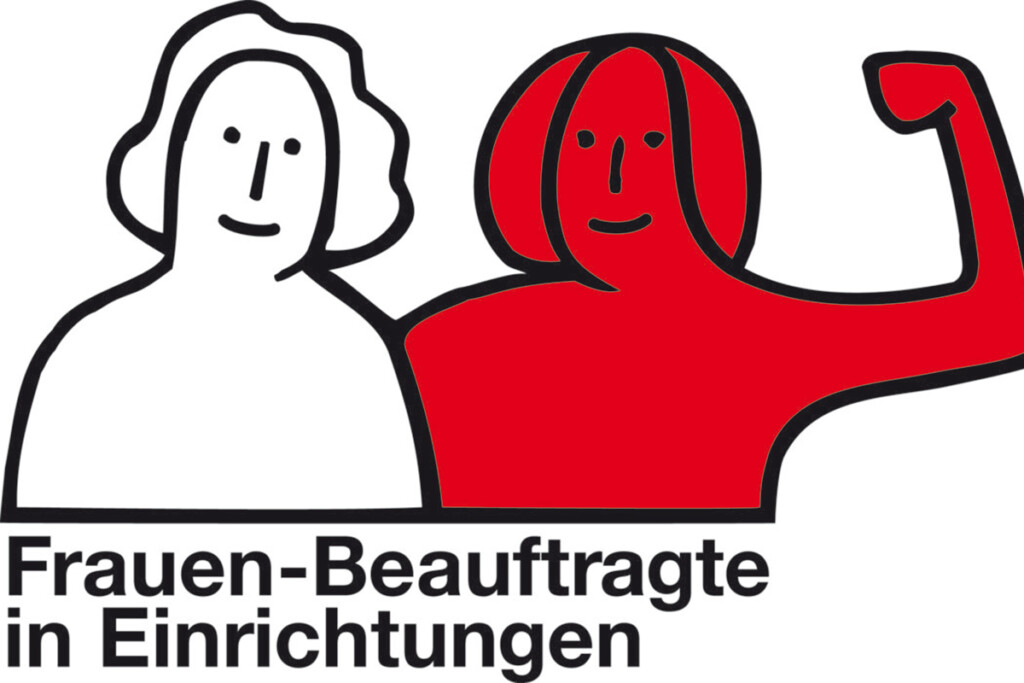 Das Bild zeigt das Logo von den Frauenbeauftragten in Einrichtungen.