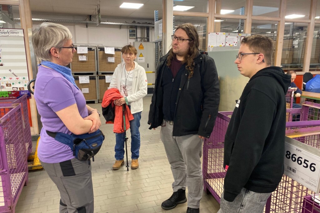 Johannes Spielbauer und Kevin Keller in der Montage