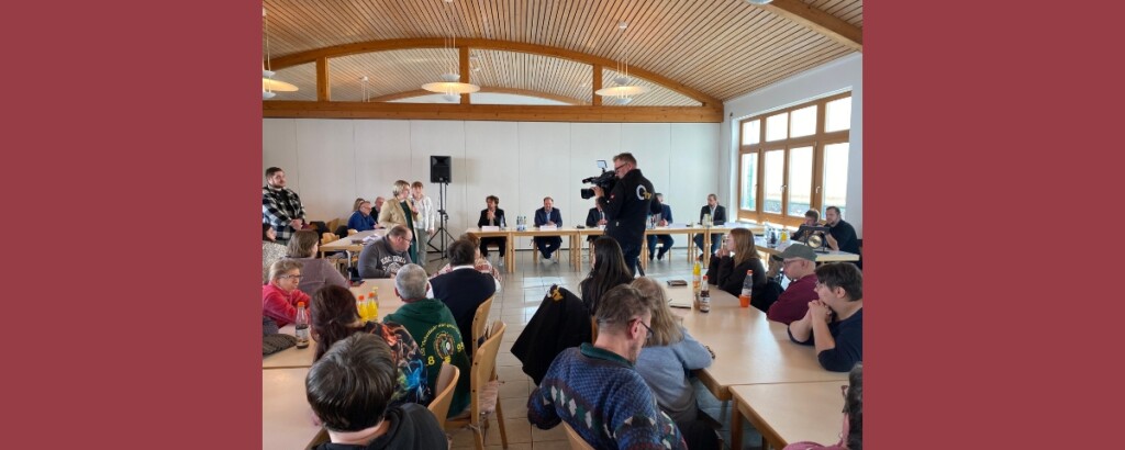 Die Podiumsdiskussion