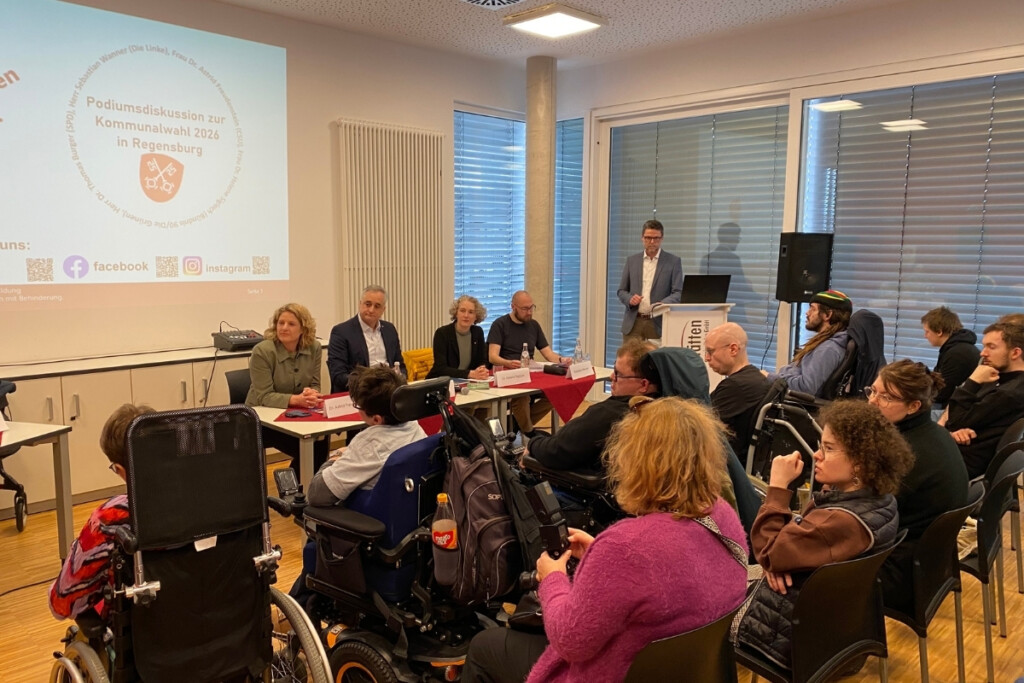 Die Podiumsdiskussion 